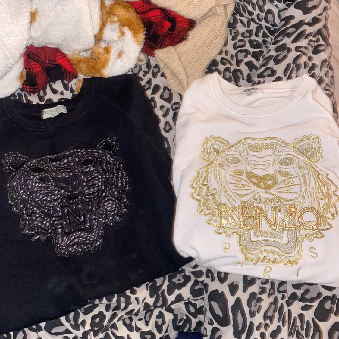 Svart och vit tröja från Kenzo