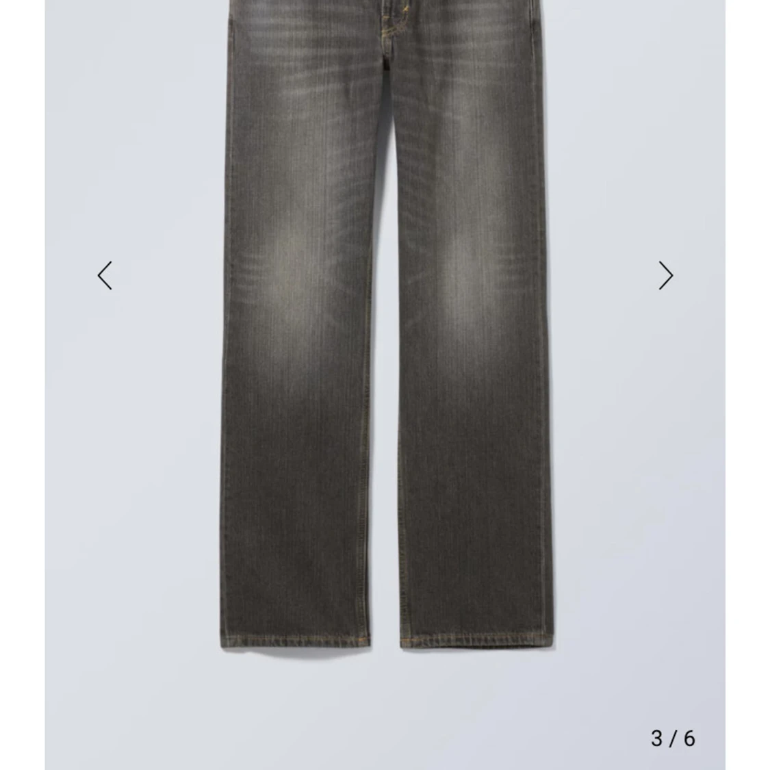arrow low waist grå jeans