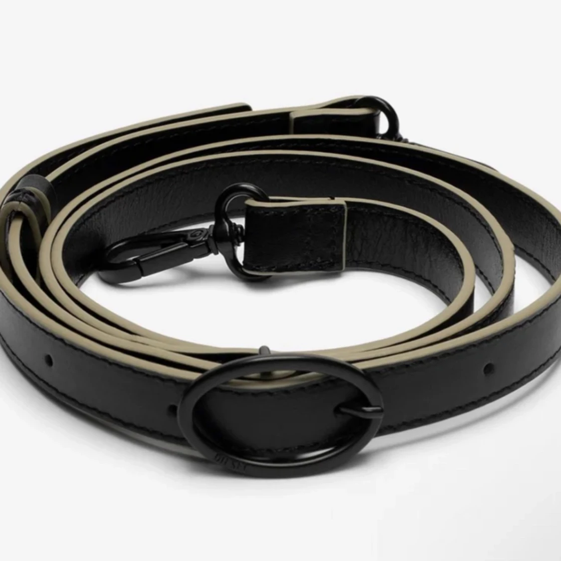 DIESEL Olivgrön axelväska med krokodilmönster - 92