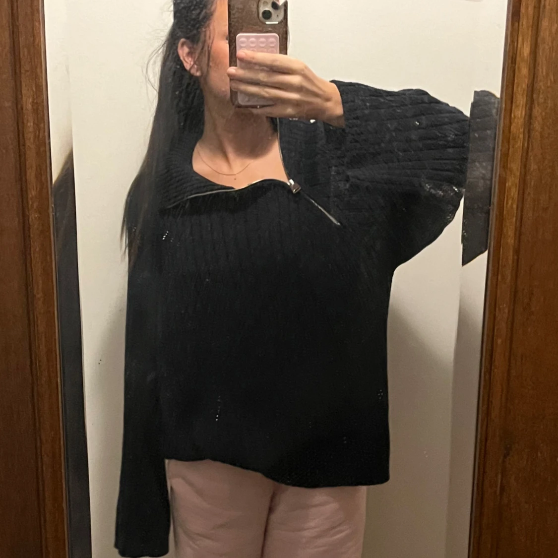 Fin nästan oanvänd sticka tröja💕 - 90