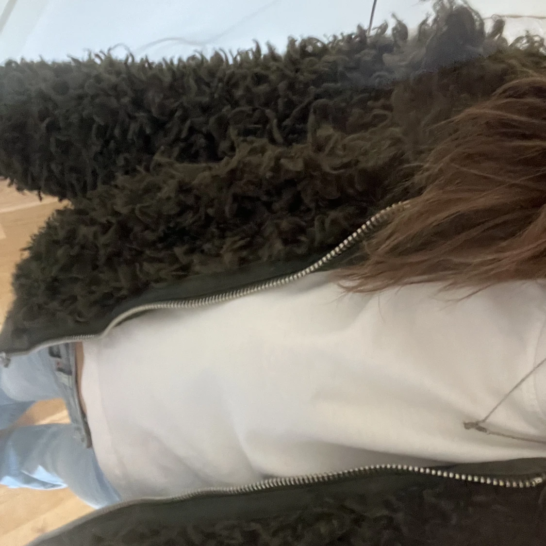 Grön H&M jacka  - 90