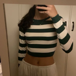 Randig tröja - Randig tröja från zara. Nyskick då jag endast använt den 1/2 gånger. Storlek M men passar mig som har S i tröjor. På tredje bilden ser man färgen bättre.