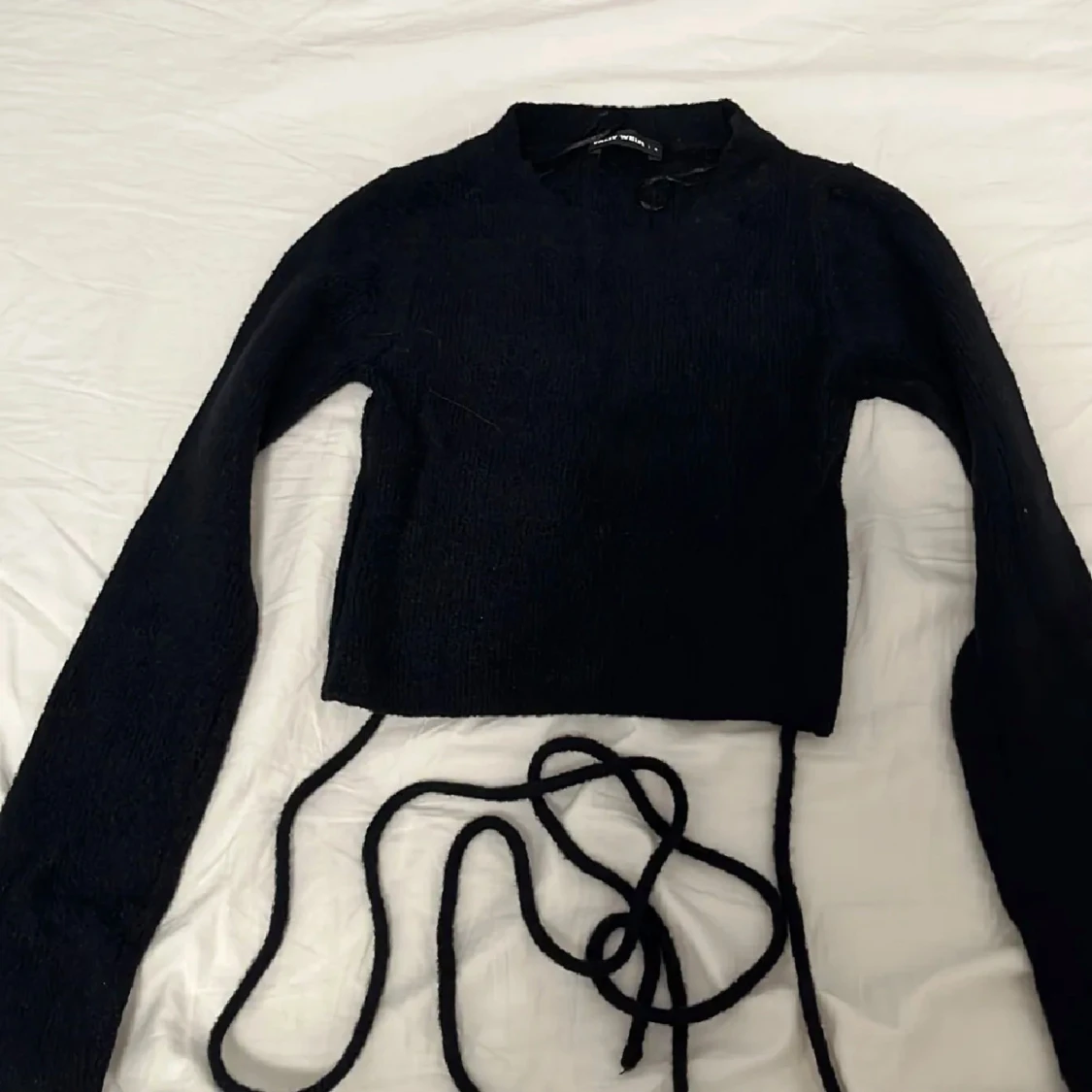 Svart stickad tröja från Tally Weijl - 2