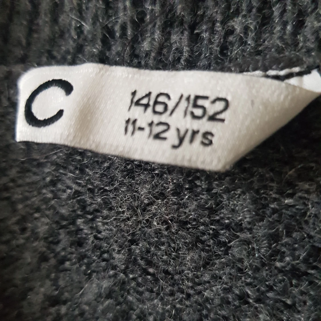 Grå ull-kofta med fickor - 91