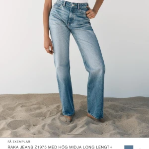 Jeans från Zara - Jeans från Zara i stl 34. Aldrig använda. Köpte två storlekar av dem & behöll den andra därav säljer jag denna 34.  Prislapp kvar Nypris 399