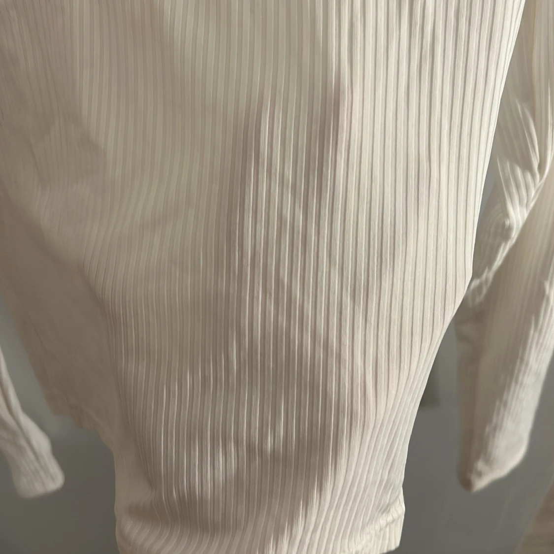 vit långärmad tröja - 90