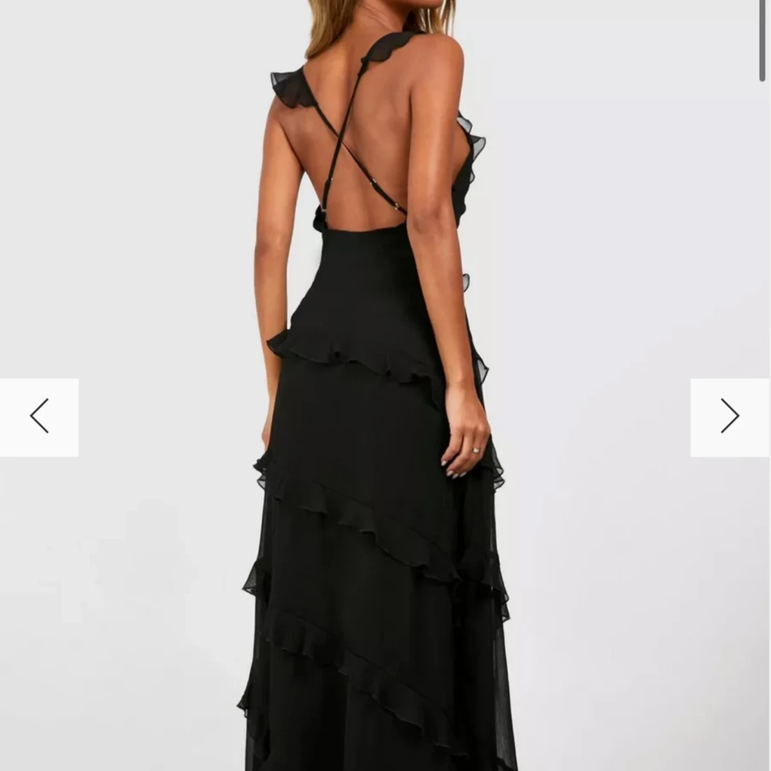 Svart långklänning  - 90