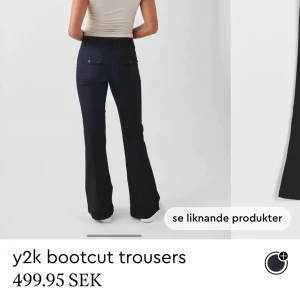 Kostymbyxor med knappar - y2k kostymbyxor från gina, använda 2 gånger