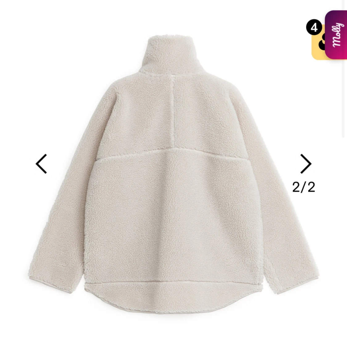 Teddy/pile jacka  - 90