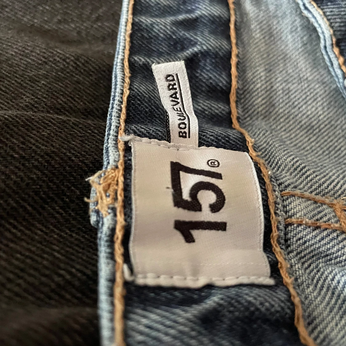 Mörkblå jeans - 90