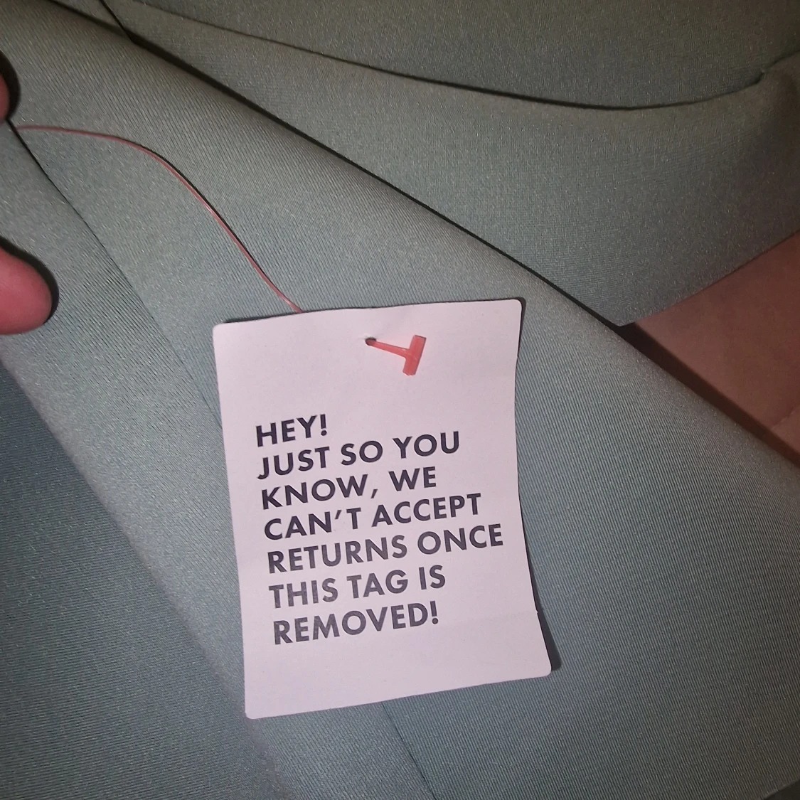 Oanvänd Turkos Klänning - 91