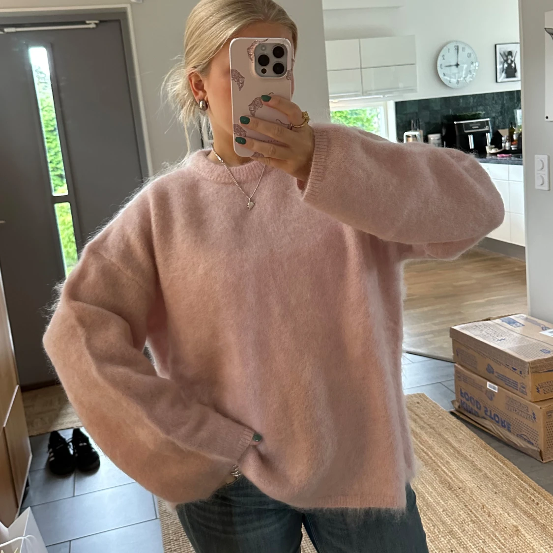 Hm mohairmix stickad tröja - 91