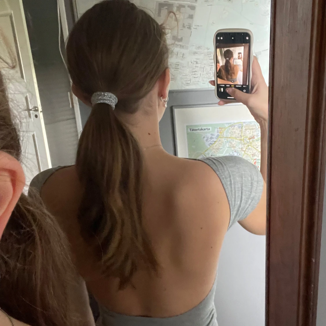 Topp med öppen rygg  - 90