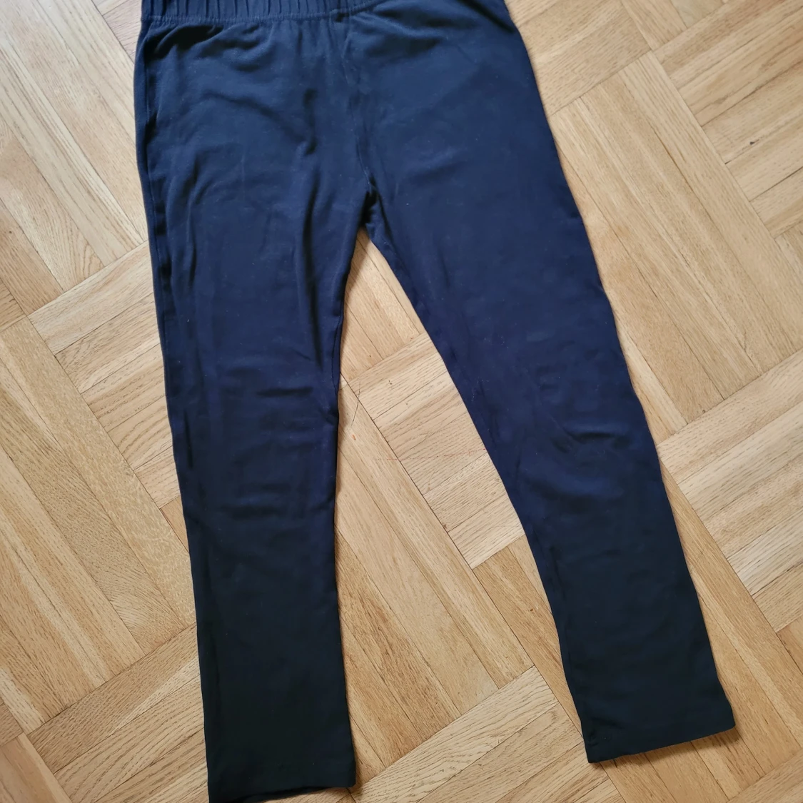 Träningstights Svarta 150/160 tjej - 90