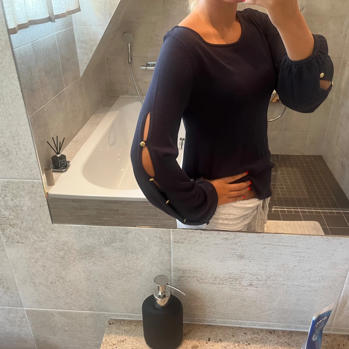 Tröja med coola detaljer - 91