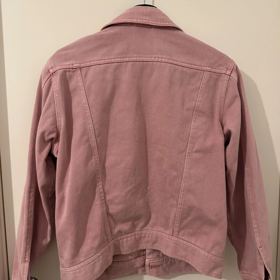 Rosa jeansjacka  - 90