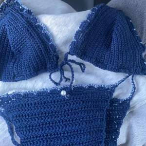 Virkad bikini  - Handgjord på köparens mått i valfri färg!