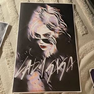 lady gaga poster - 38x60cm! lite vikt hörn, annars bra skick!