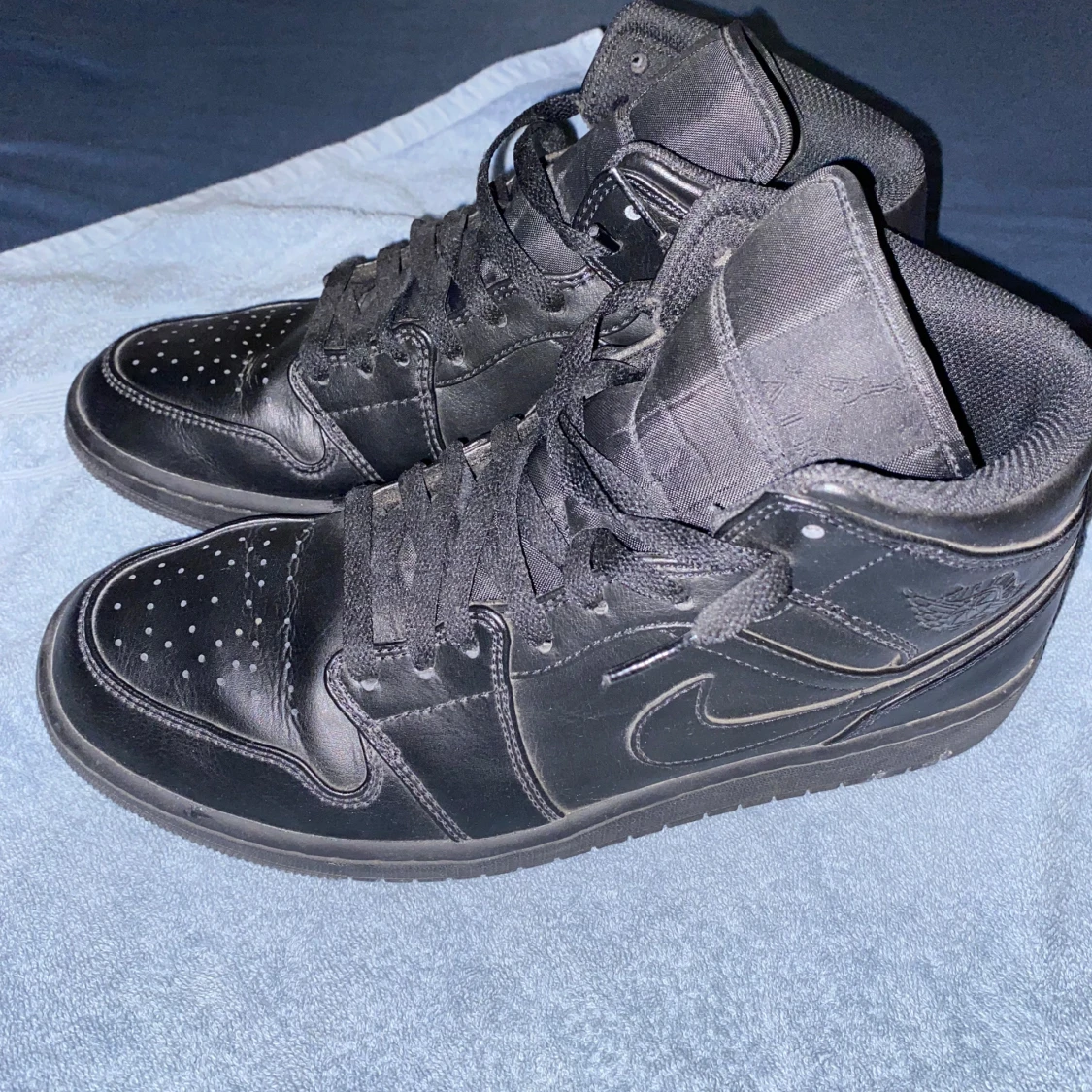 Svarta Nike sneakers