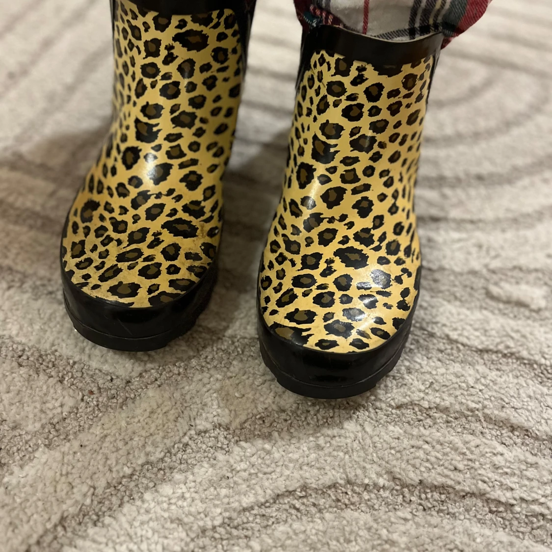 Leopardmönstrade stövlar - 1