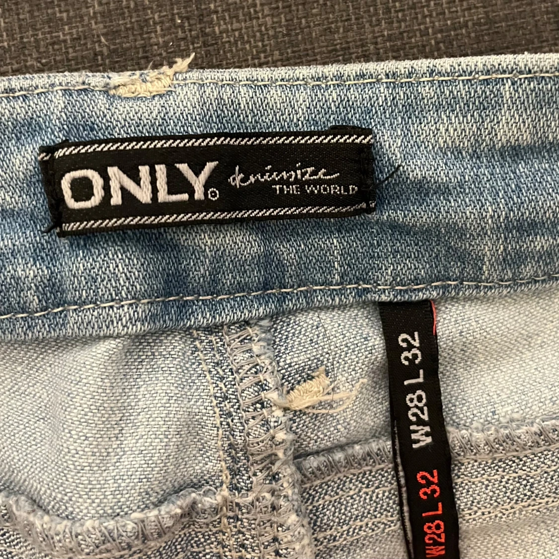 Ljusblå jeans från ONLY - 2