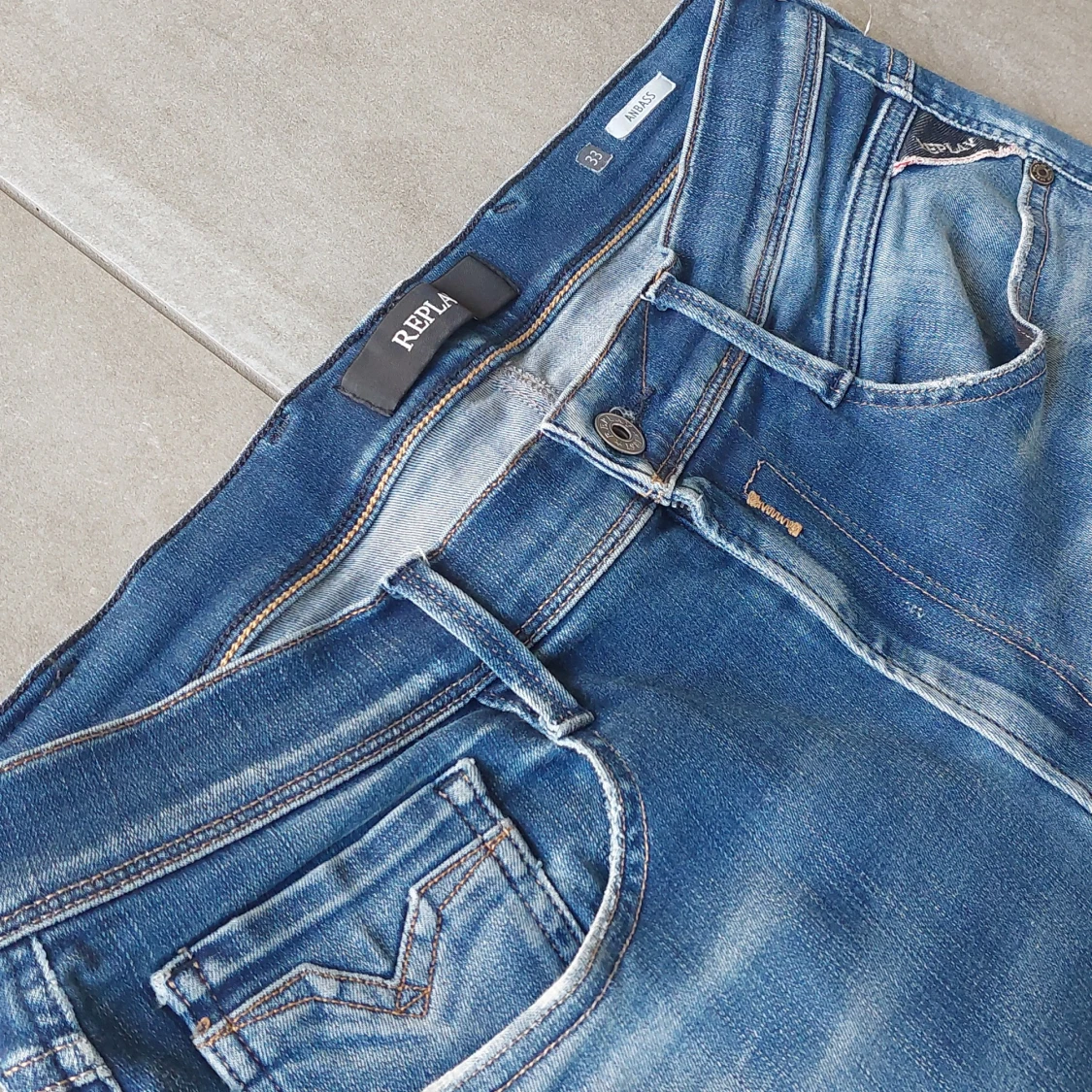 Blå jeans från Replay - 2