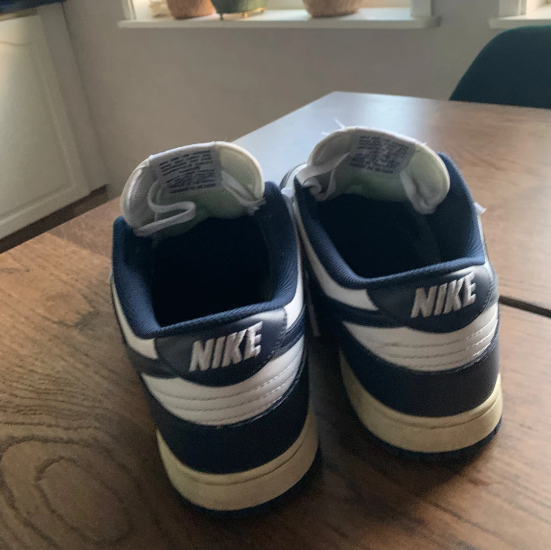 Nike Dunk i blått och vitt - 93