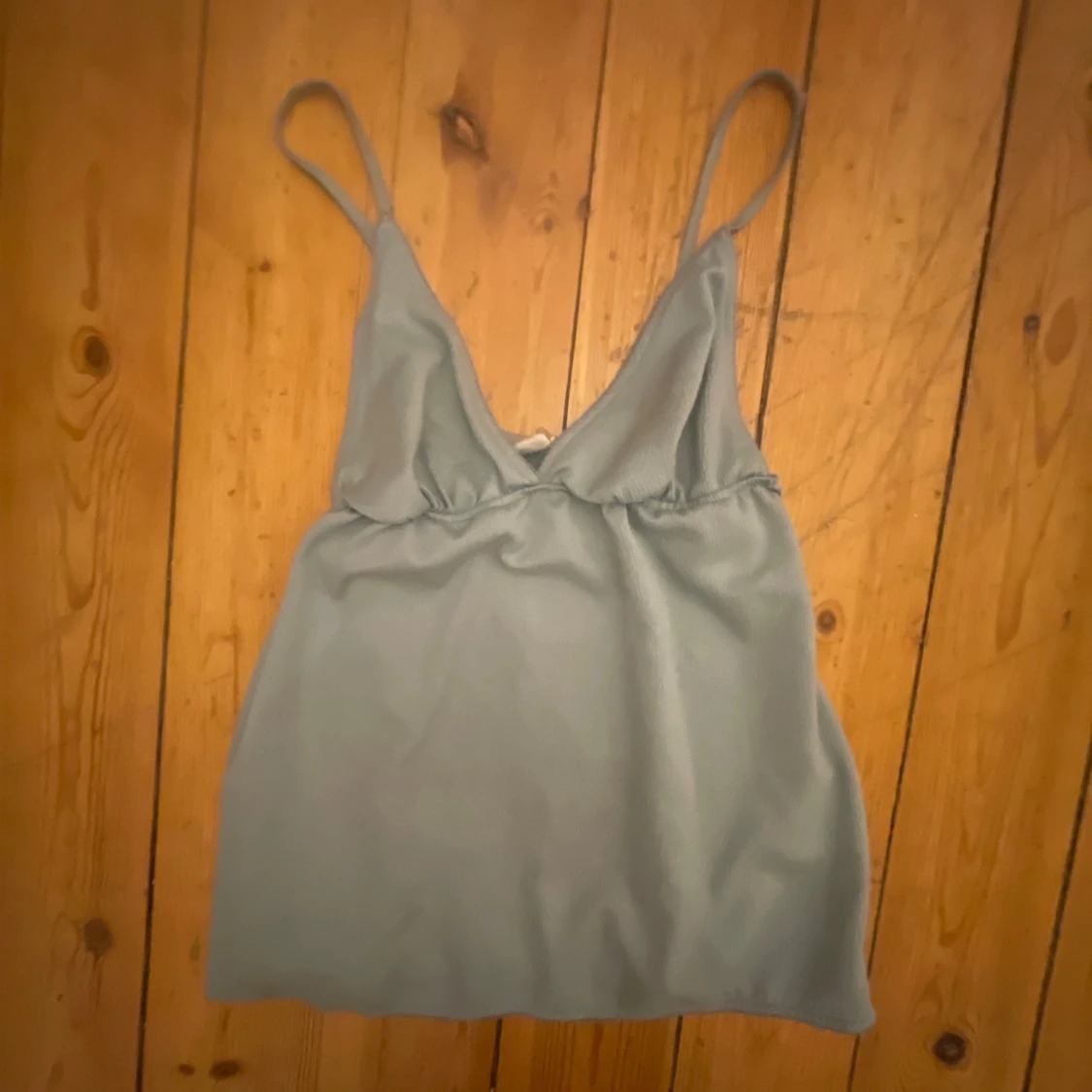 Ljus blått linne - 90