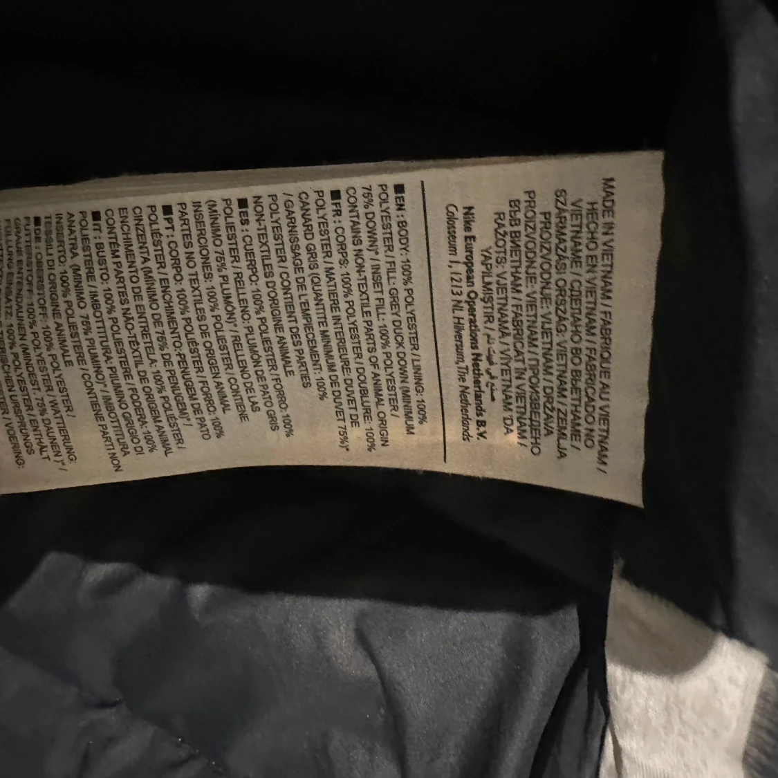 Svart dunväst från Nike - 91