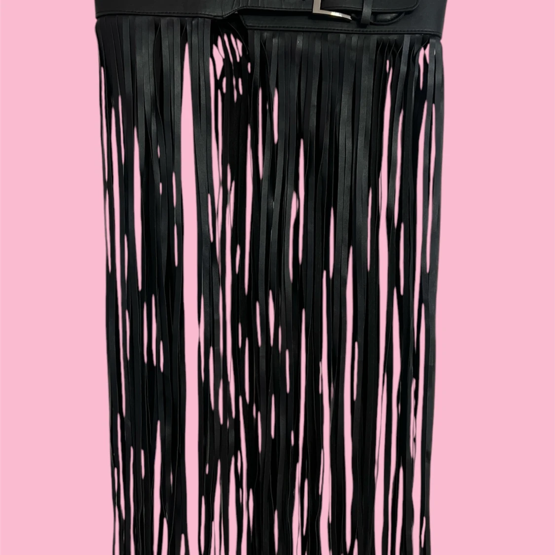 Svart franbälte - 90