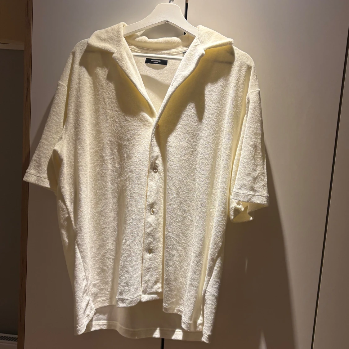 Kortärmad skjorta i frotté - 1