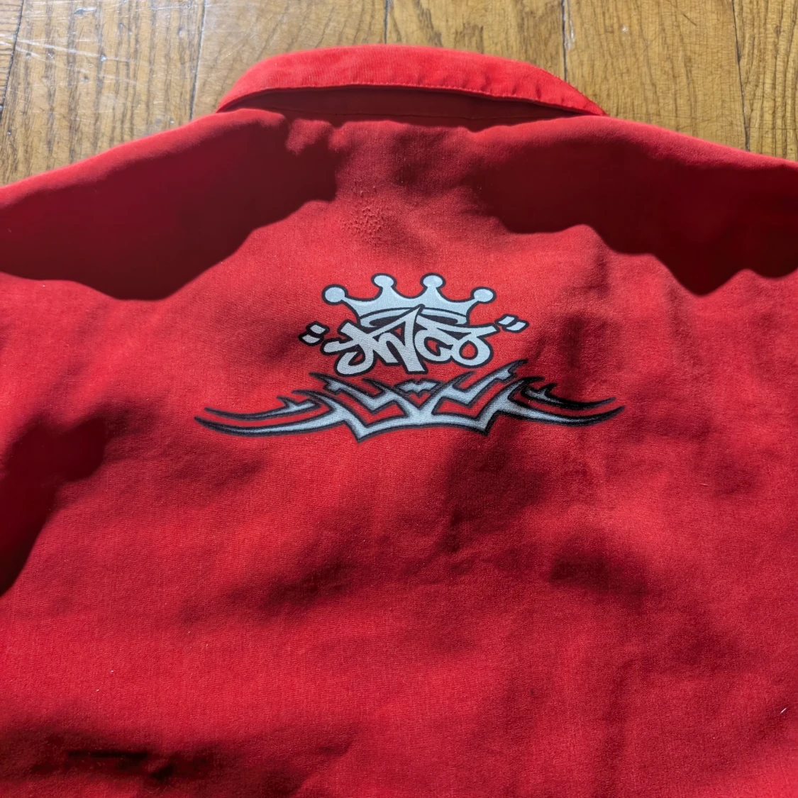 Röd vintage JNCO polo - 2