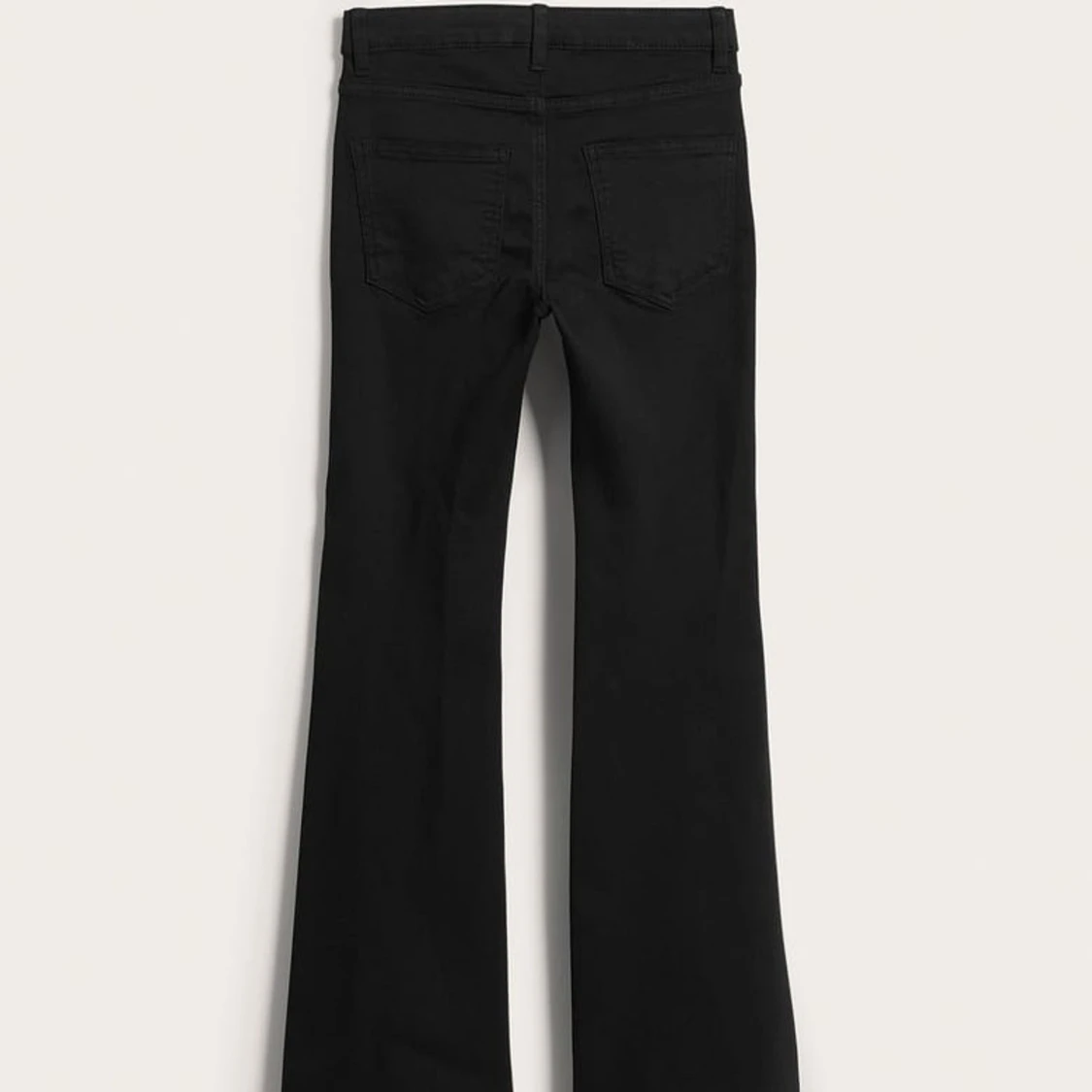 Svarta bootcut jeans - 1