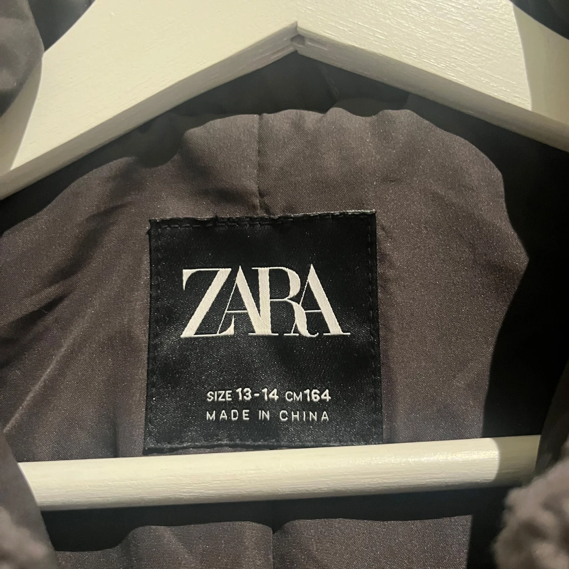 Grå teddyjacka från Zara - 1