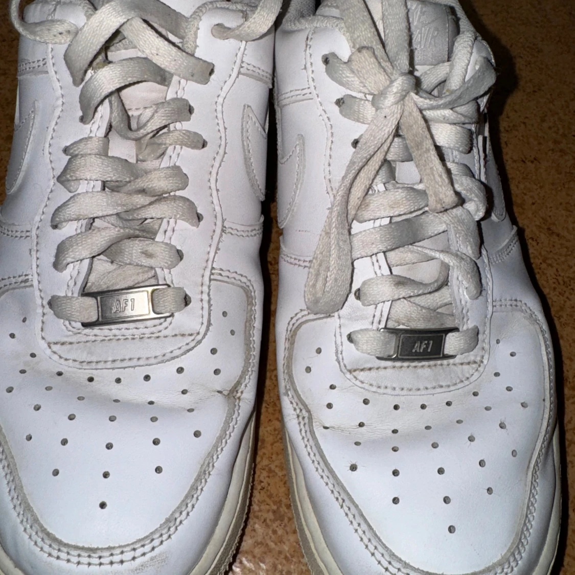 Vita Nike Air Force sneakers - 1