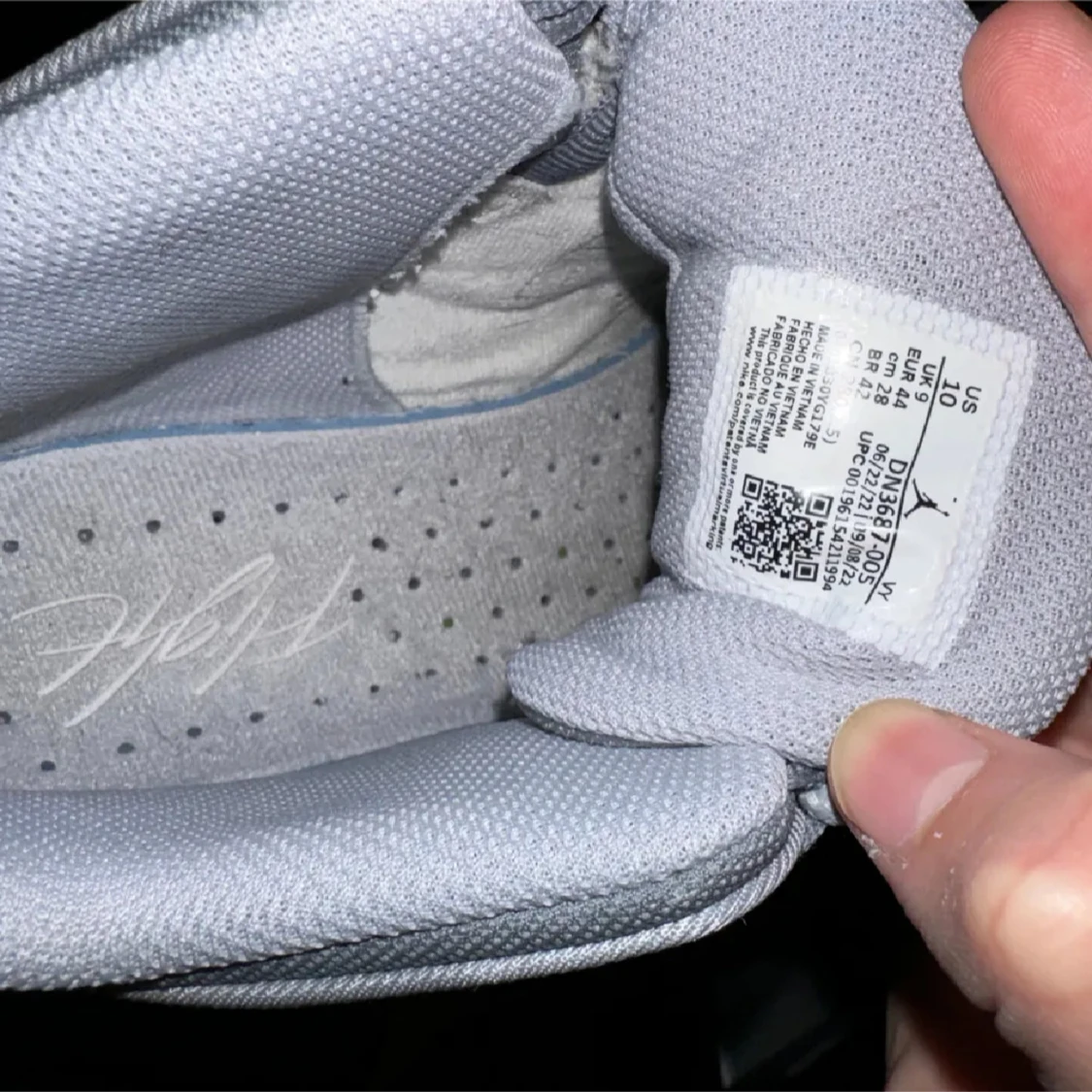 Grå Jordan Max Aura 4 - 2