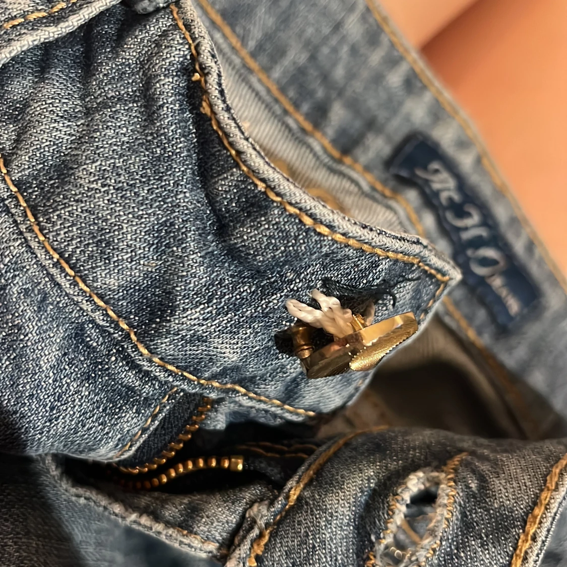 Lågmidjade jeans  - 4