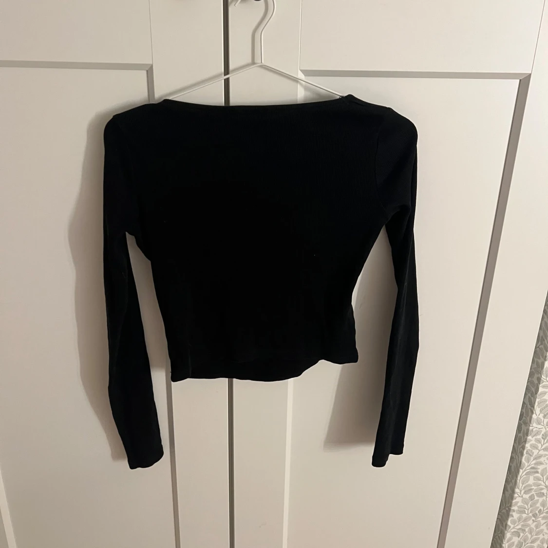 Svart långärmad topp från Zara - 1