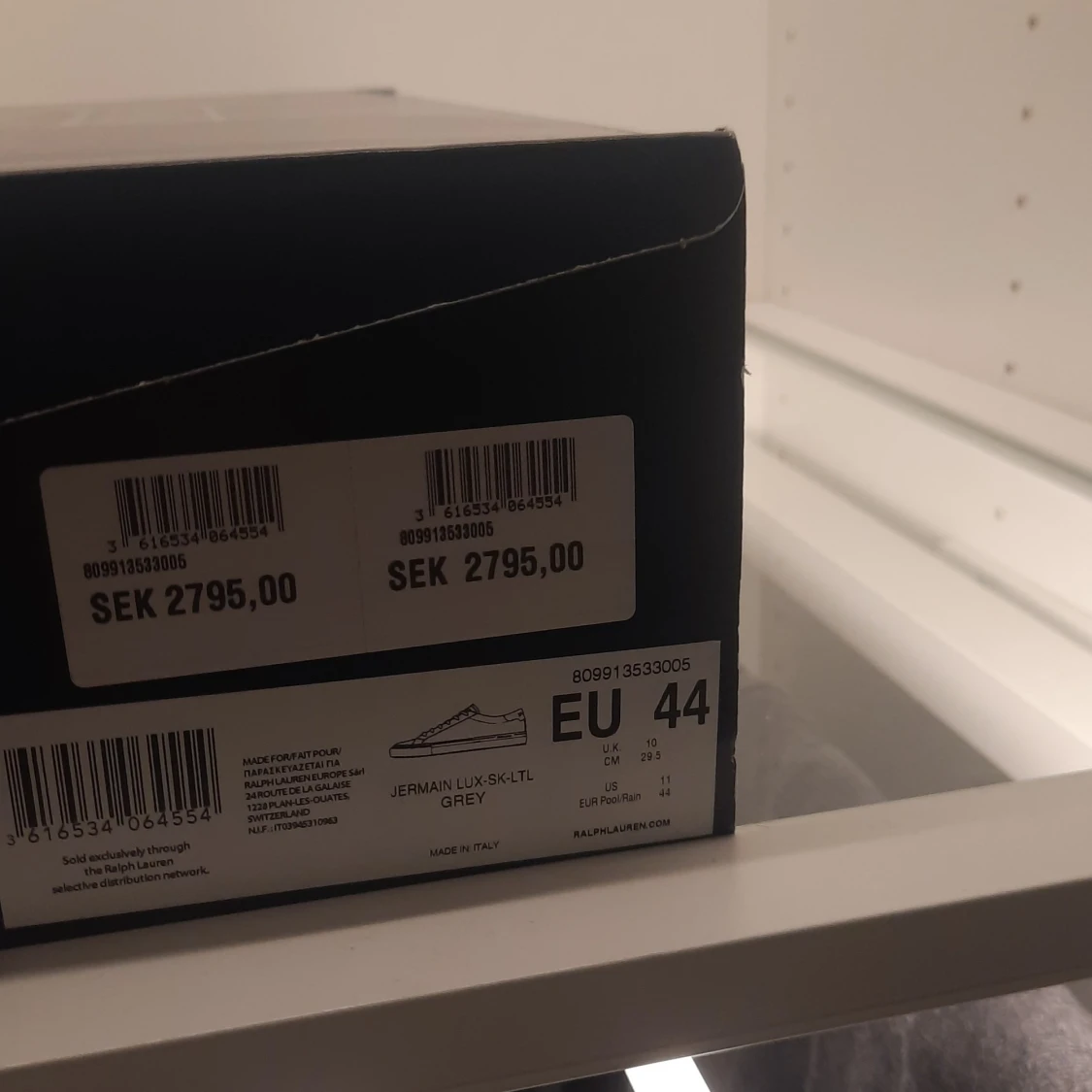 Grå sneakers från Polo Ralph Lauren - 3