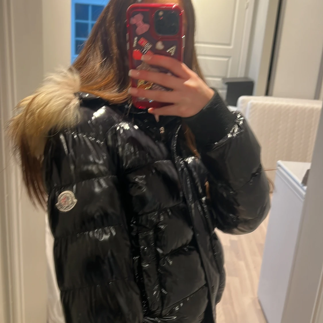 Svart dunjacka från Moncler - 1