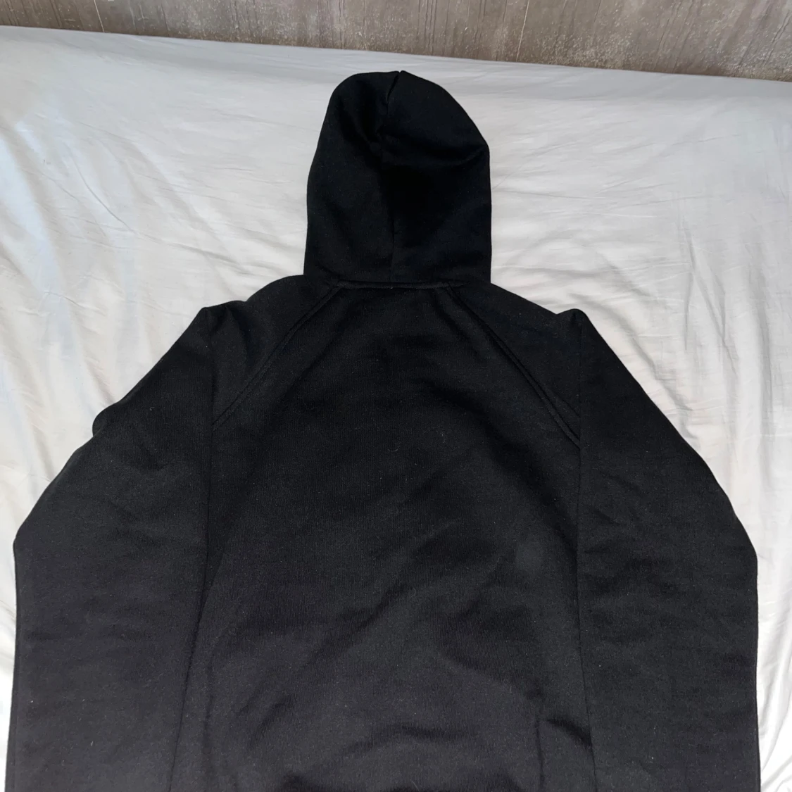 Svart burberry zip hoodie - 4