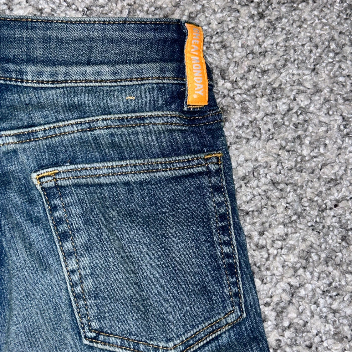 Blå bootcut jeans Weekday - 3