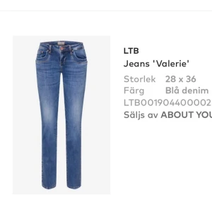 LTB jeans valerie - Säljer ett par blåa LTB jeans som inte kommer till användning längre. Slutsålda i den färgen💕 storlek 28 längd 36, skriv om du vill ha fler bilder 