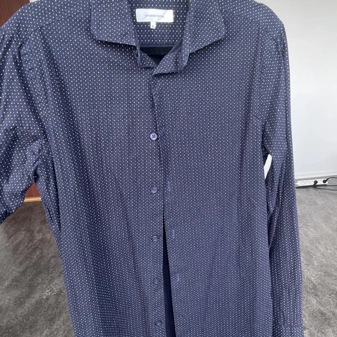 Skjorta - Studio Total, Blue Dotted