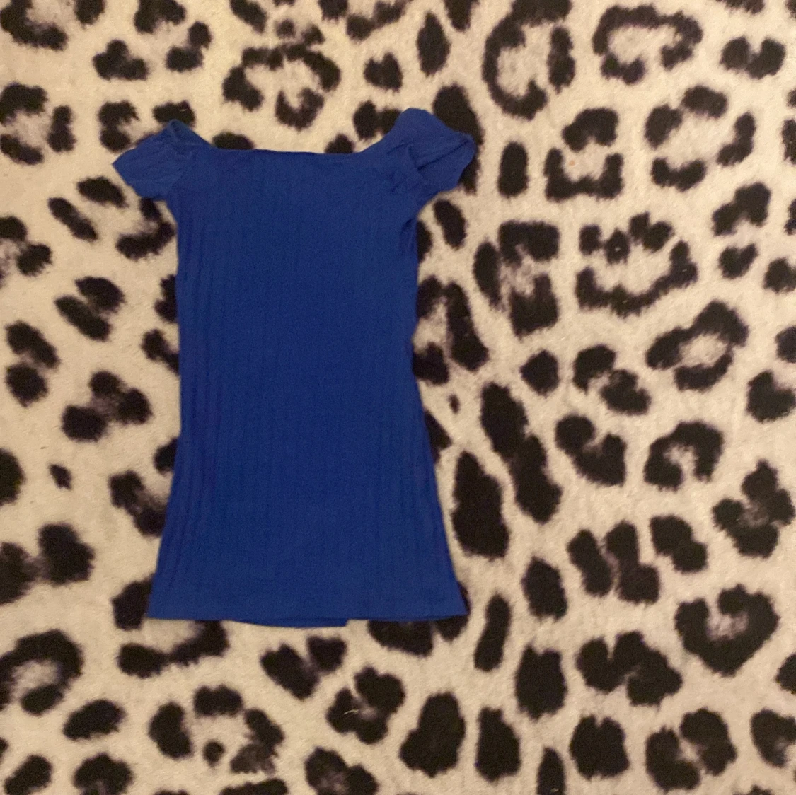 Blå klänning  - 90