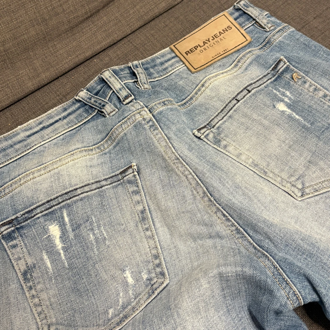 Ljusblå jeans från Replay - 3
