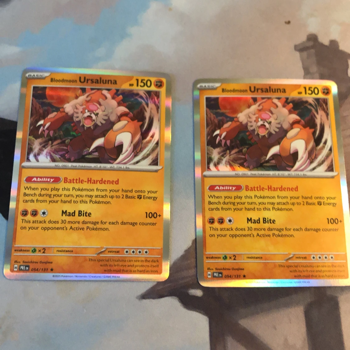 Bloodmoon Ursaluna Pokémonkort