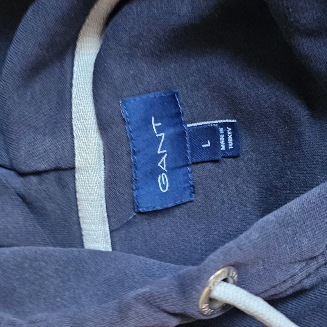 Blå hoodie från GANT - 1