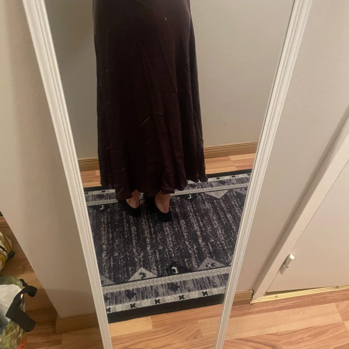 Brun  långkjol från Zara - 2