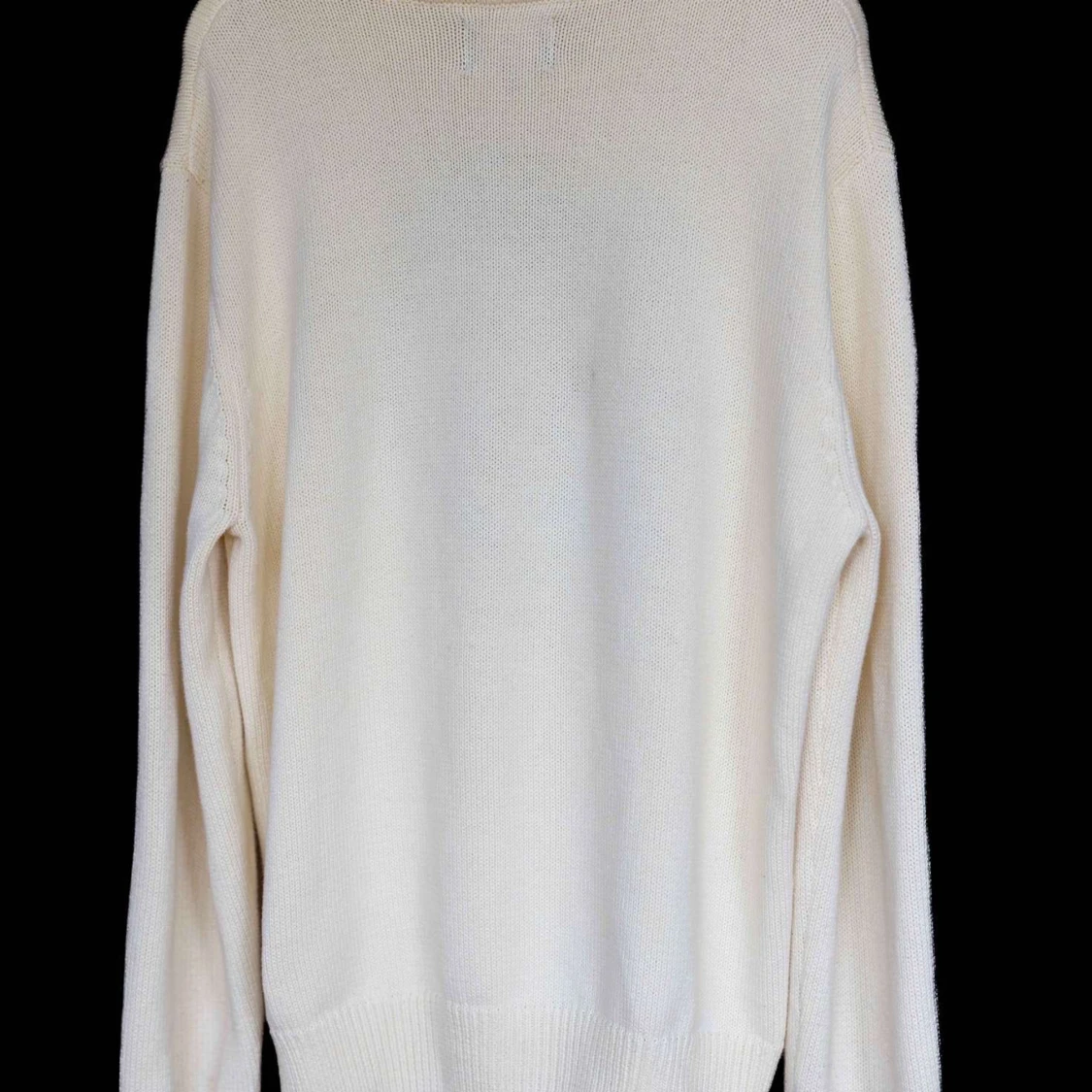 Beige stickad tröja från Stussy - 1